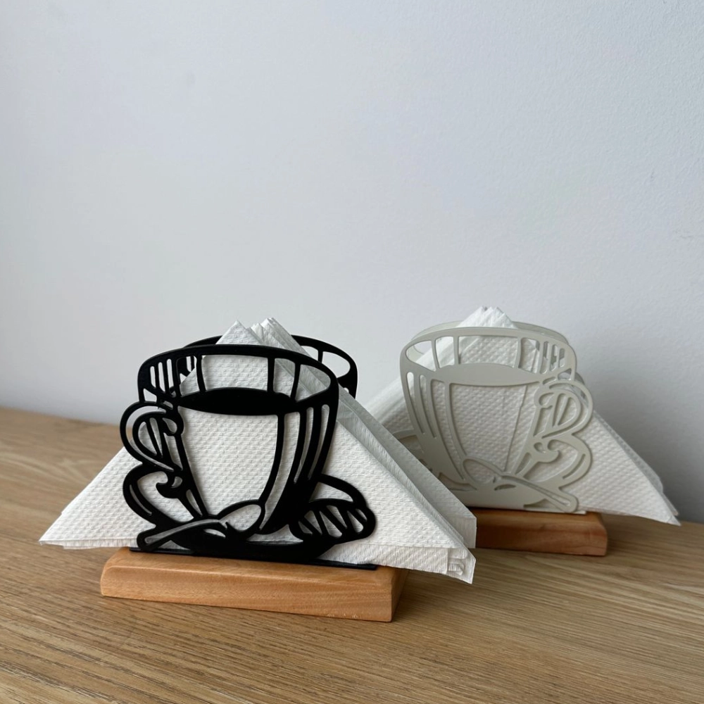 CaféCup Wooden Base Tissue Holder TW01CH